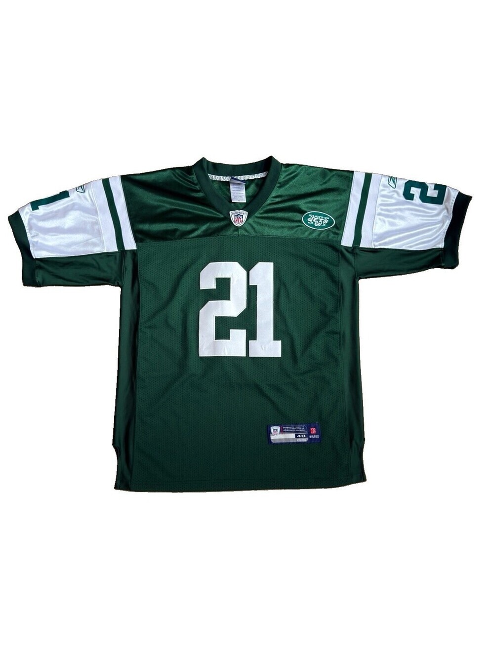 Reebok LaDainian Tomlinson #21 New York Jets NFL On Field Jersey Men 48 Green